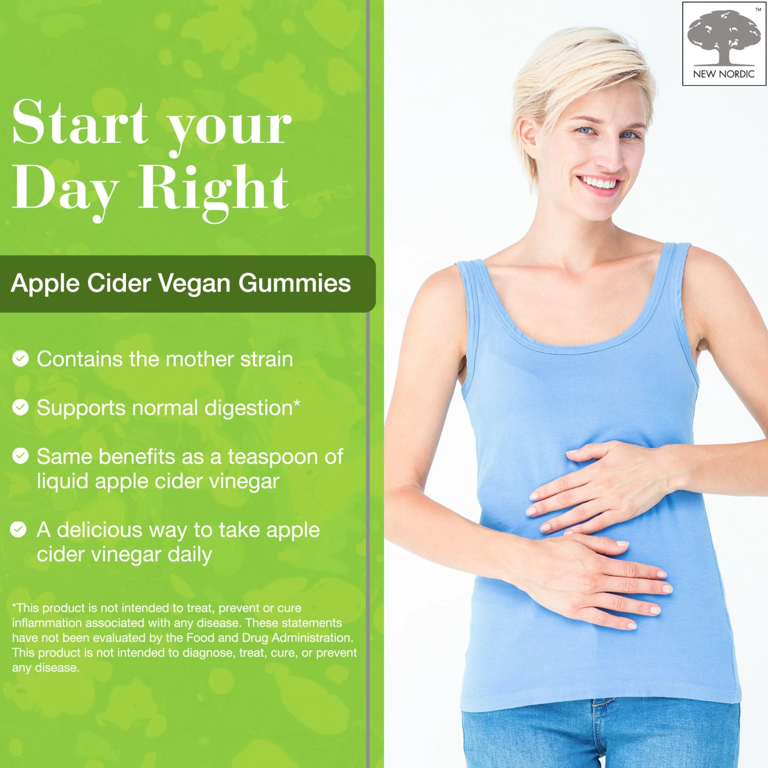 New Nordic - Apple Cider Gummies+ (60gmy) - Image 6