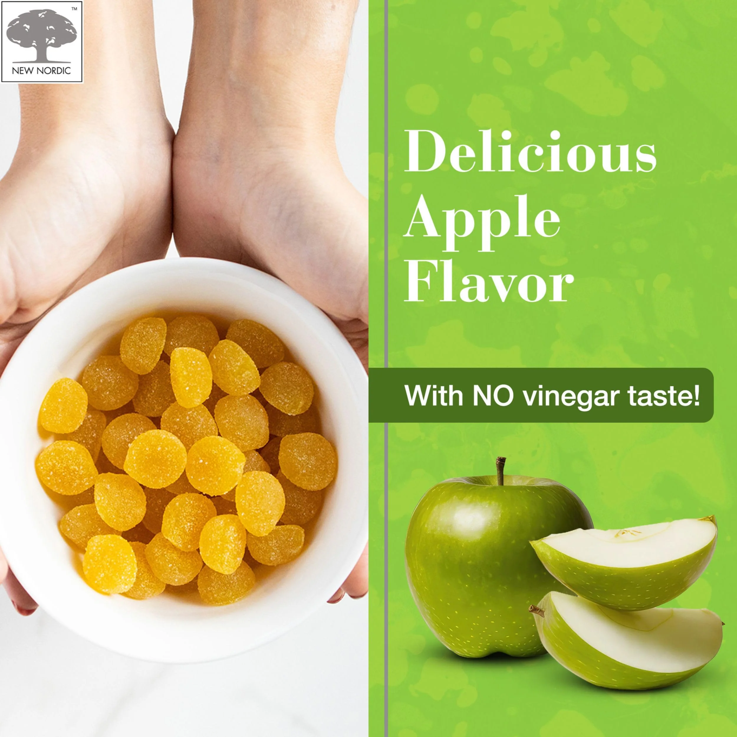 New Nordic - Apple Cider Gummies+ (60gmy) - Image 7