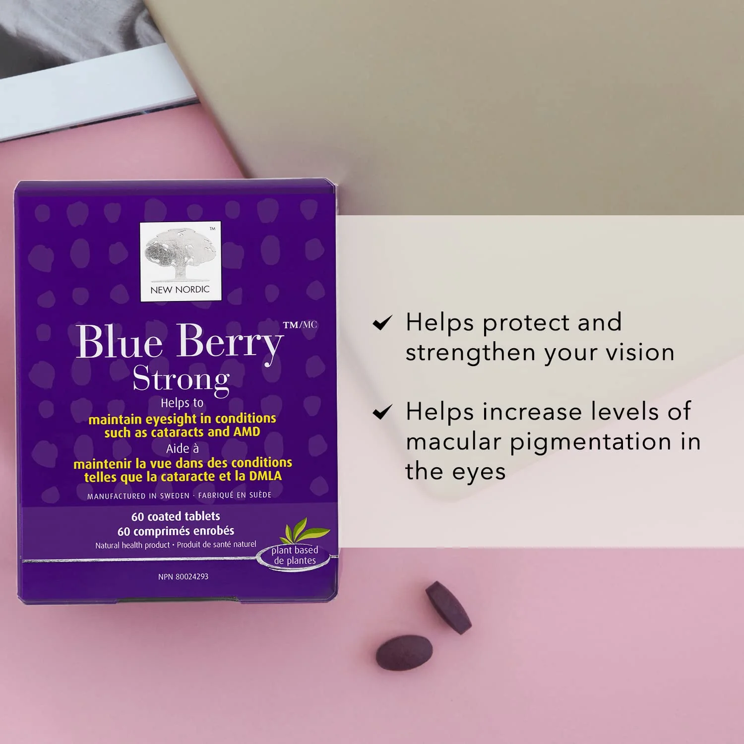 New Nordic - Blue Berry Strong (60tab) - Image 4