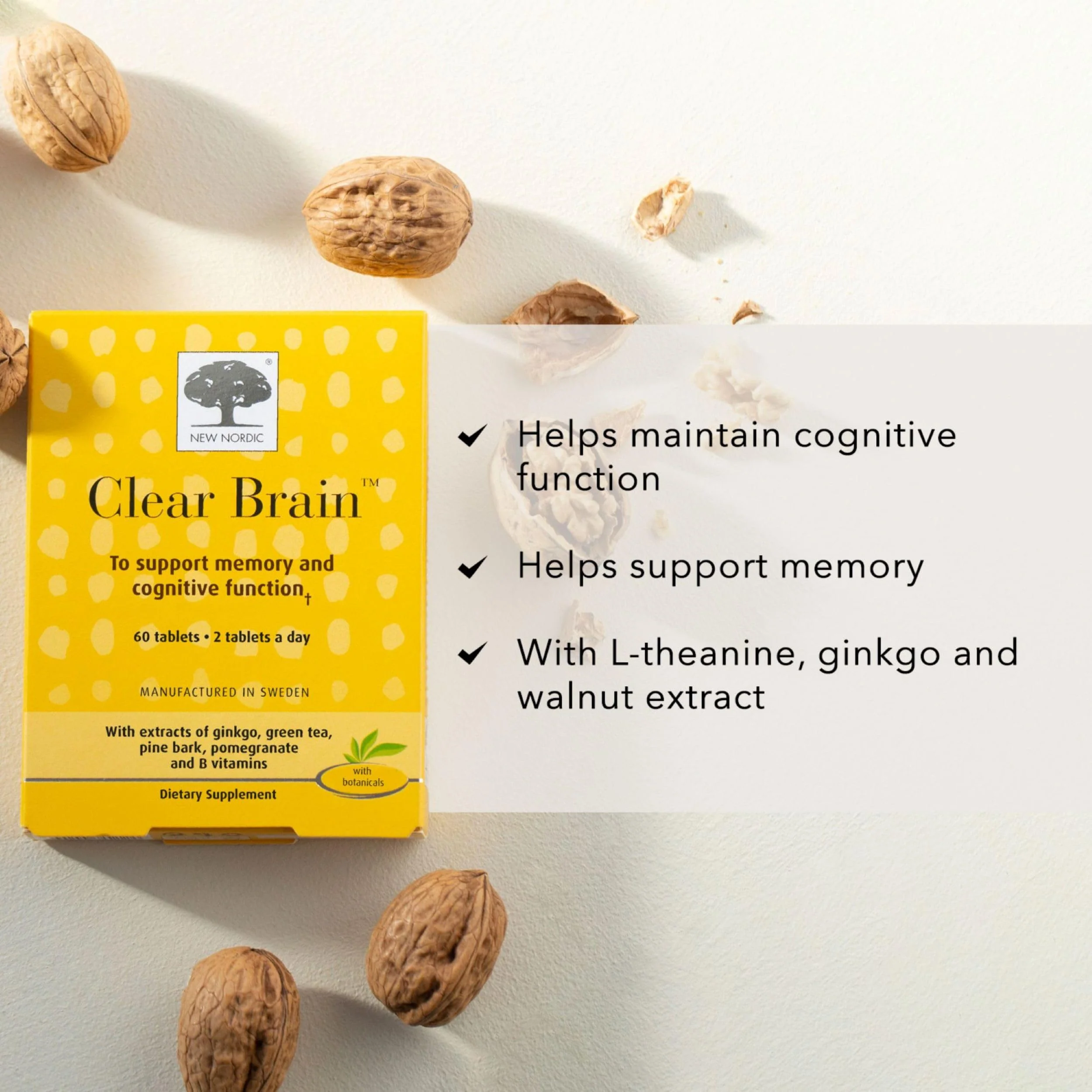 New Nordic - Clear Brain (60tab) - Image 5