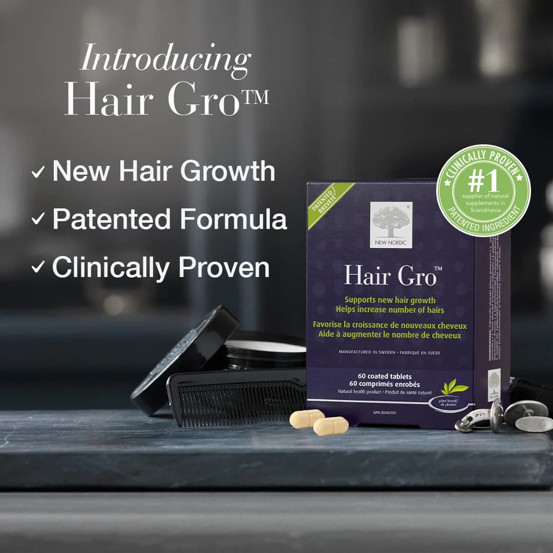 New Nordic - Hair Gro (60tab) - Image 4