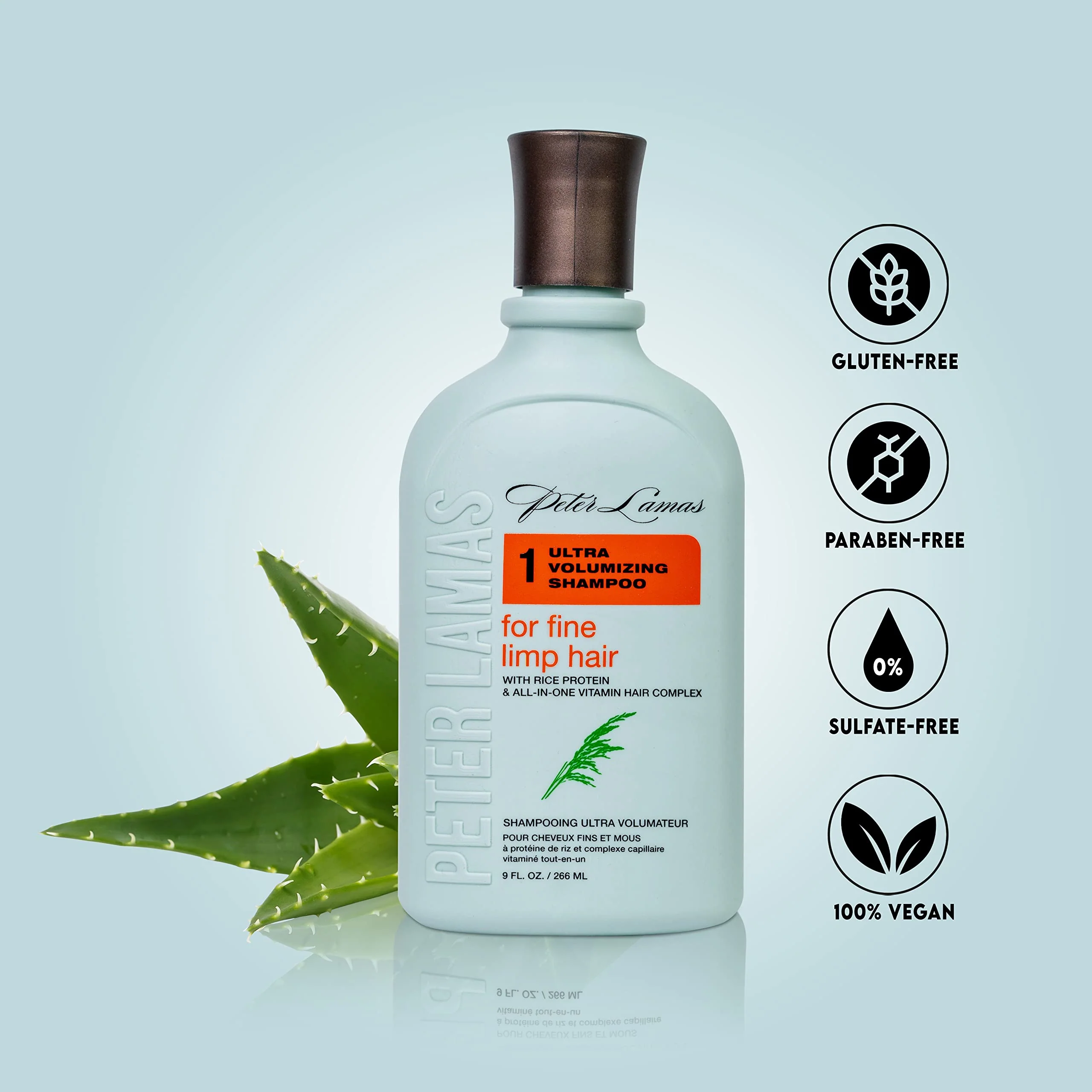Peter Lamas - Rice Volumizing Shampoo (266ml) - Image 3